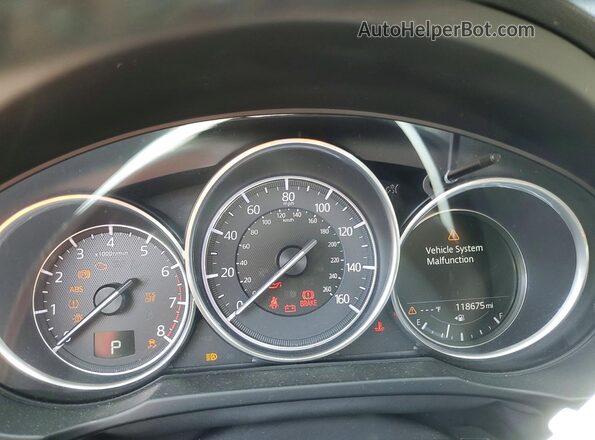 JM3KFADM0J0318039 2018 MAZDA CX-5 Red Սարքավորումների վահանակի տեսք