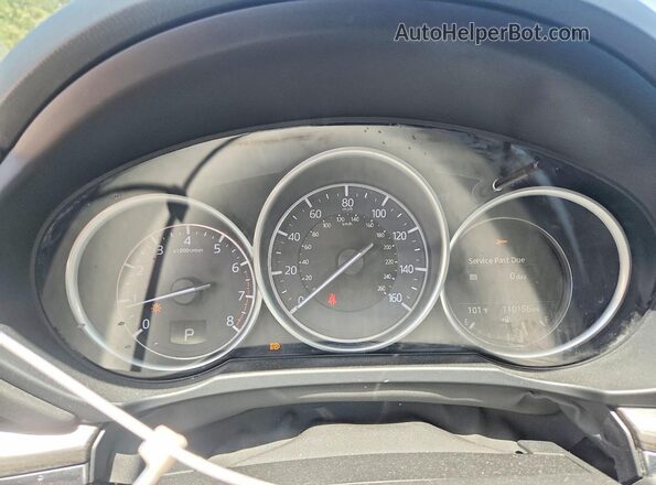 JM3KFADM0J0471066 2018 MAZDA CX-5 Black Vista del cuadro de instrumentos