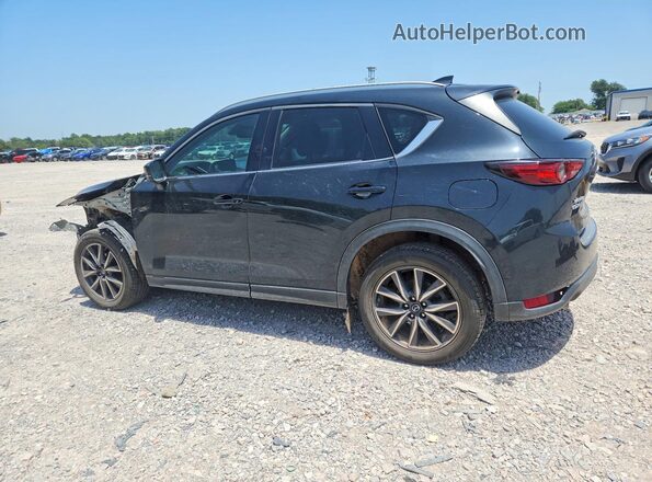JM3KFADM0J0471066 2018 MAZDA CX-5 Black Trasero izquierdo