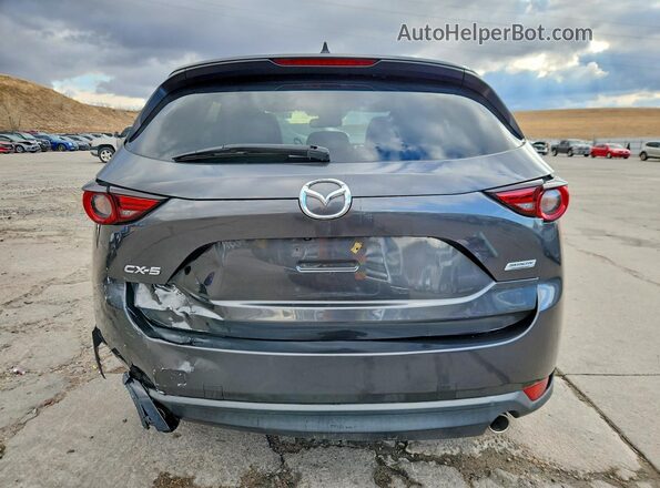 JM3KFADM0J1348779 2018 MAZDA CX-5 Gray Widok z tyłu