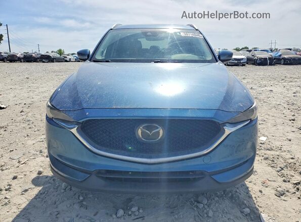 JM3KFADM1J1445831 2018 MAZDA CX-5 Blue Widok z przodu