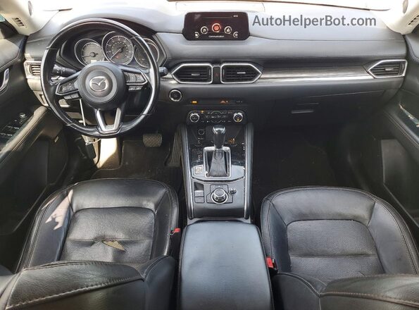 JM3KFADM1J1445831 2018 MAZDA CX-5 Blue Widok deski rozdzielczej