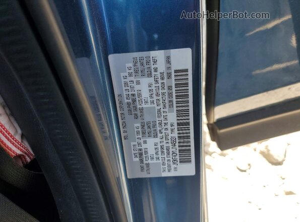JM3KFADM1J1445831 2018 MAZDA CX-5 Blue Widok naklejki z numerem VIN