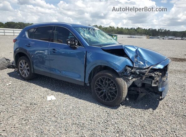 JM3KFADM1L1831202 2020 MAZDA CX-5 Blue Przód prawy