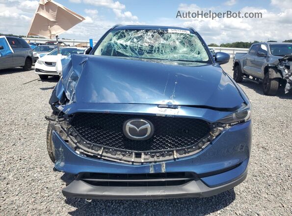 JM3KFADM1L1831202 2020 MAZDA CX-5 Blue Widok z przodu