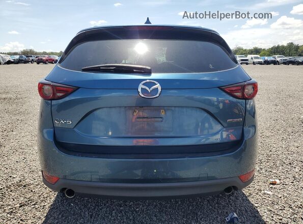JM3KFADM1L1831202 2020 MAZDA CX-5 Blue Widok z tyłu