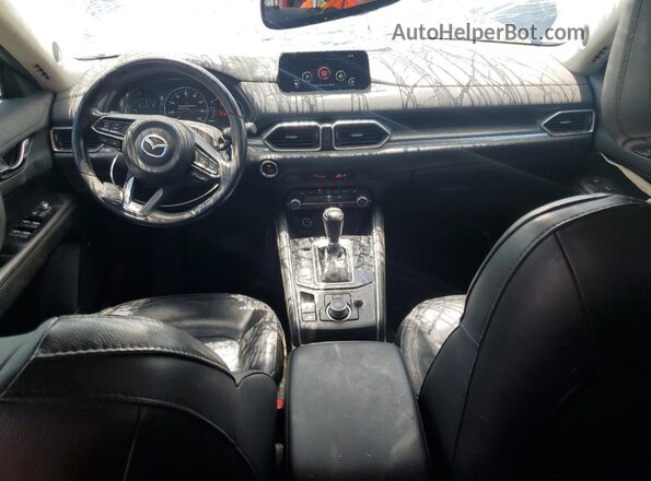 JM3KFADM1L1831202 2020 MAZDA CX-5 Blue Widok deski rozdzielczej