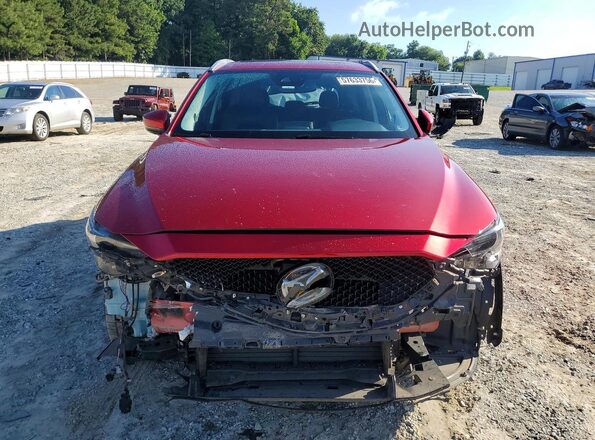JM3KFADM2K1636627 2019 MAZDA CX-5 Red Դիմացի տեսք