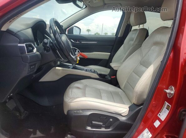 JM3KFADM2L1831631 2020 MAZDA CX-5 Красный Вид салона спереди