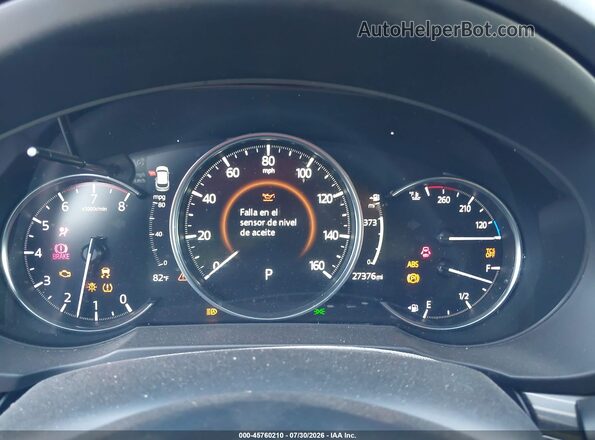 JM3KFADM2M0343481 2021 MAZDA CX-5 Blue Հետևի նստատեղերի տեսք
