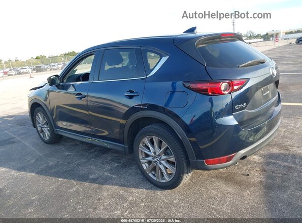 JM3KFADM2M0343481 2021 MAZDA CX-5 Blue Հետևի ձախ