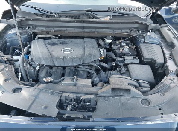 JM3KFADM2M0343481 2021 MAZDA CX-5 Blue Հետևի տեսք