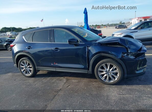 JM3KFADM2M0343481 2021 MAZDA CX-5 Blue Սալոնի հետևի տեսք