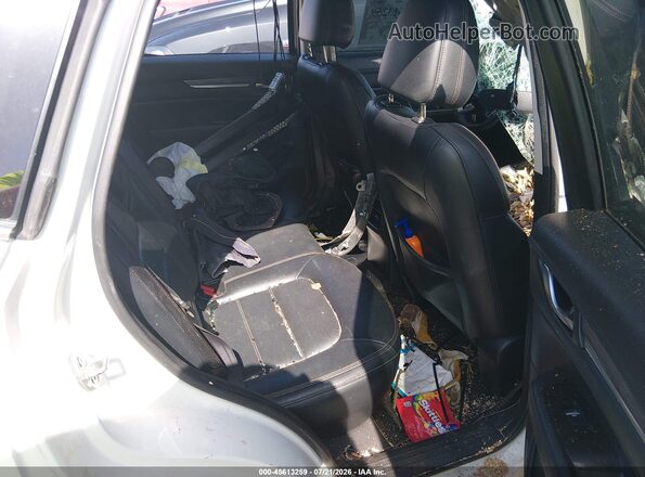 JM3KFADM3J0383516 2018 MAZDA CX-5 White VIN კოდის სტიკერის ხედი