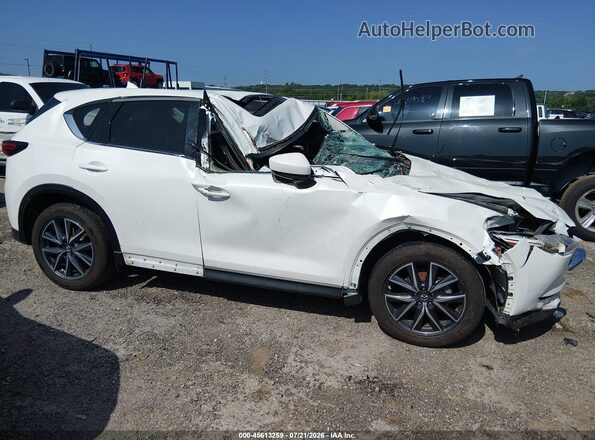 JM3KFADM3J0383516 2018 MAZDA CX-5 White უკანა სალონის ხედი