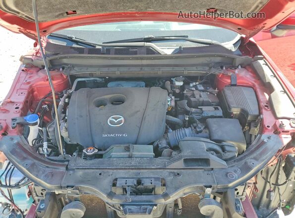 JM3KFADM3M0408385 2021 MAZDA CX-5 Красный Вид задней части салона
