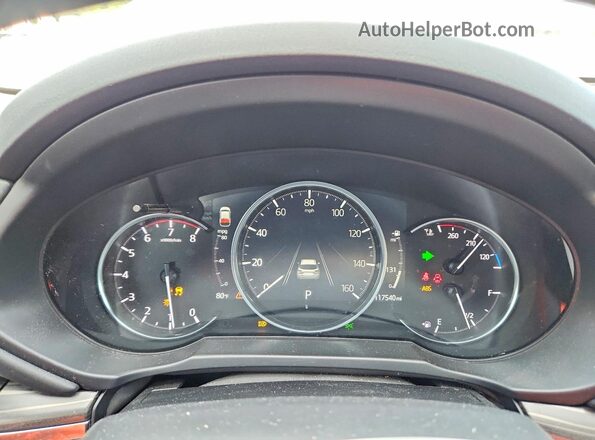 JM3KFADM3M1358971 2021 MAZDA CX-5 Gray Instrument cluster view