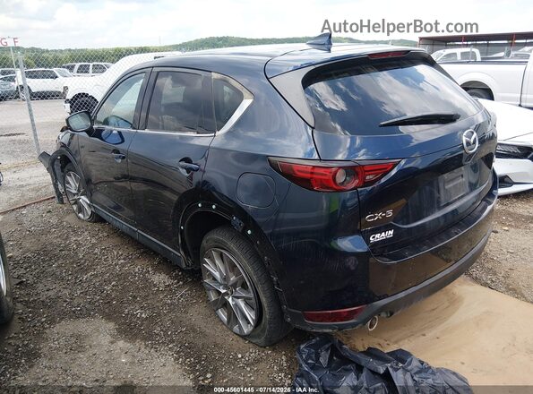 JM3KFADM4L0742472 2020 MAZDA CX-5 Blue Trasero izquierdo