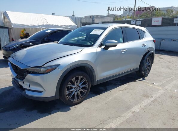 JM3KFADM4L0744383 2020 MAZDA CX-5 Silver Vista tres cuartos delantera izquierda