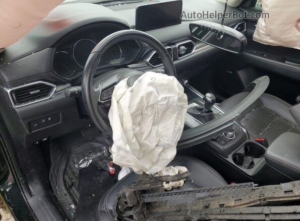 JM3KFADM4M0472659 2021 MAZDA CX-5 Black Вид панелі приладів