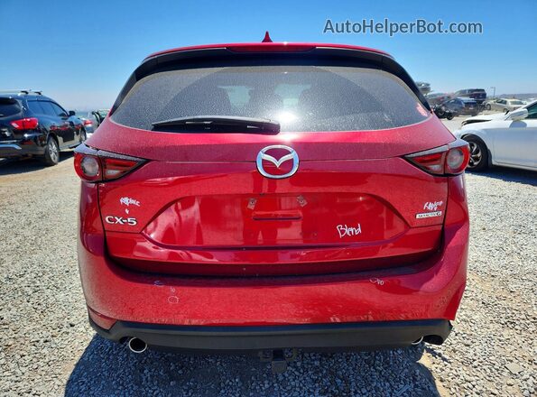 JM3KFADM4M1382129 2021 MAZDA CX-5 Red Հետևի տեսք