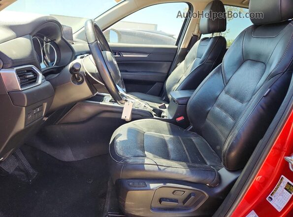 JM3KFADM5J0366393 2018 MAZDA CX-5 Красный Вид салона спереди