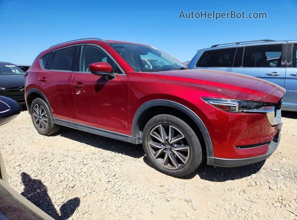JM3KFADM5J0366393 2018 MAZDA CX-5 Красный Передняя правая четверть