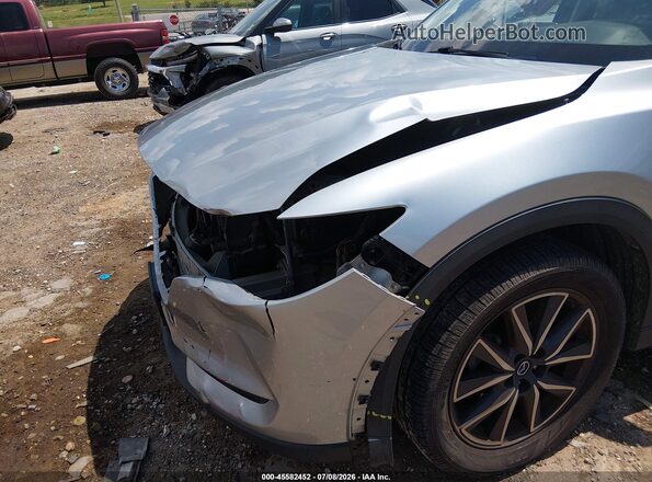 JM3KFADM5J0377796 2018 MAZDA CX-5 Silver წინა ხედი