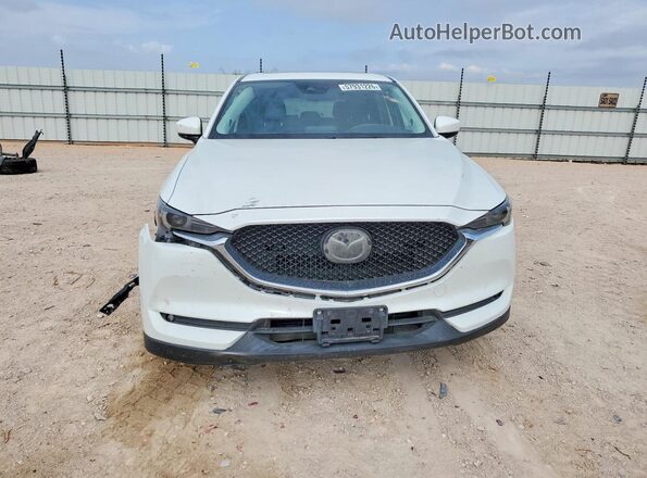 JM3KFADM5J0387518 2018 MAZDA CX-5 White Widok z przodu