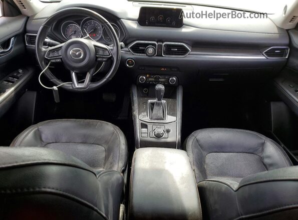 JM3KFADM5J0387518 2018 MAZDA CX-5 White Widok deski rozdzielczej