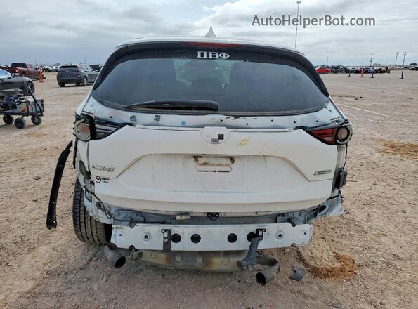 JM3KFADM5J0387518 2018 MAZDA CX-5 White Widok z tyłu
