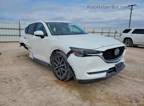 JM3KFADM5J0387518 2018 MAZDA CX-5 White Przód prawy