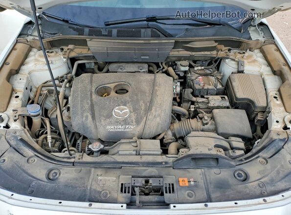 JM3KFADM5J0387518 2018 MAZDA CX-5 White Widok komory silnika