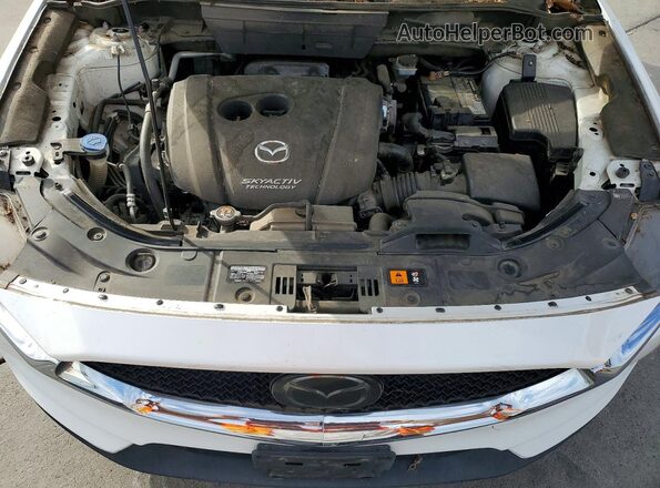 JM3KFADM5J1390817 2018 MAZDA CX-5 White Вид підкапотного простору
