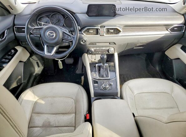 JM3KFADM5J1390817 2018 MAZDA CX-5 White Вид панелі приладів