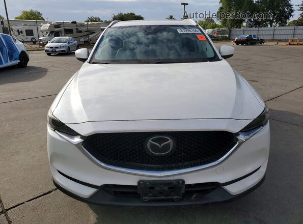 JM3KFADM5J1390817 2018 MAZDA CX-5 White Вид спереду