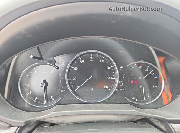JM3KFADM5L0809466 2020 MAZDA CX-5 Gray Vista del cuadro de instrumentos