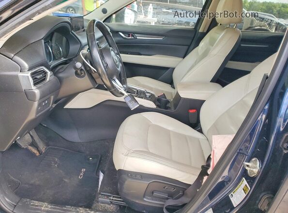 JM3KFADM5L1831607 2020 MAZDA CX-5 Синий Вид салона спереди