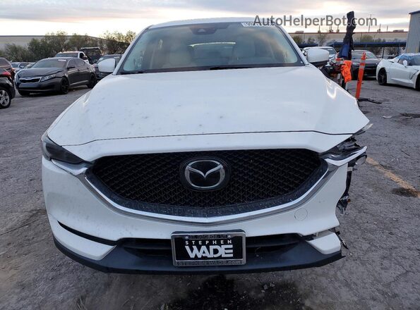 JM3KFADM5M1329052 2021 MAZDA CX-5 White წინა ხედი