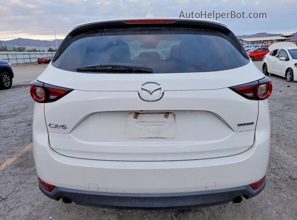 JM3KFADM5M1329052 2021 MAZDA CX-5 White უკანა ხედი
