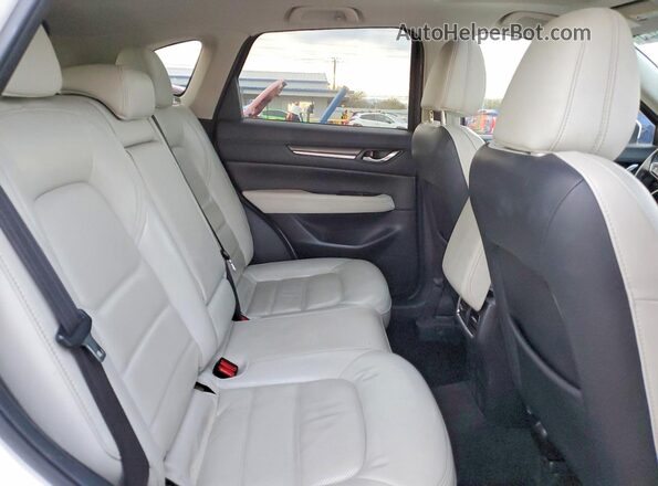JM3KFADM5M1329052 2021 MAZDA CX-5 White უკანა სალონის ხედი