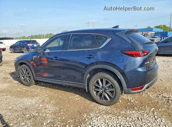 JM3KFADM6J1451429 2018 MAZDA CX-5 Blue Trasero izquierdo