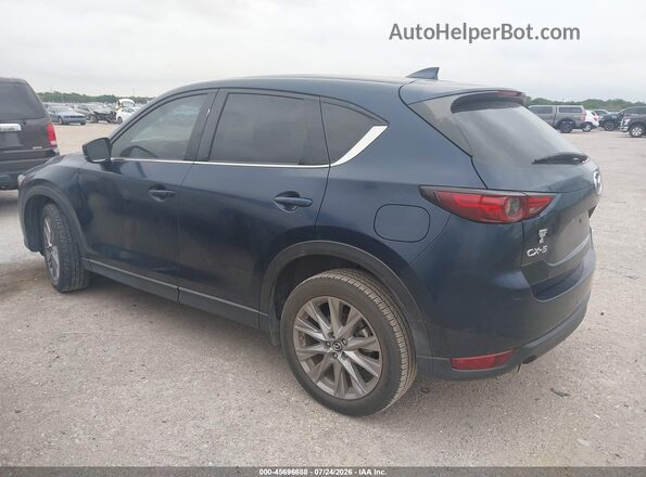 JM3KFADM6L0759466 2020 MAZDA CX-5 Blue Trasero izquierdo