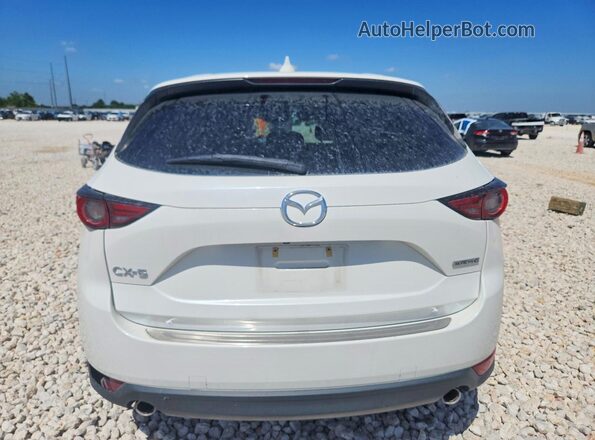 JM3KFADM6L0842489 2020 MAZDA CX-5 White Вид ззаду