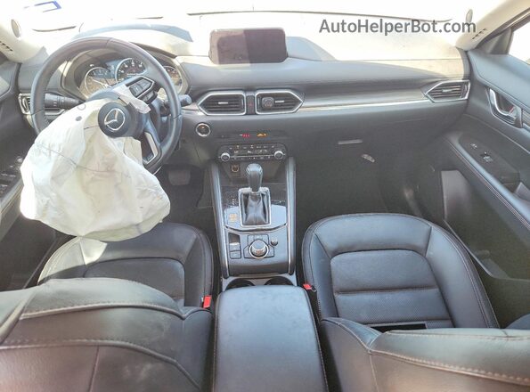 JM3KFADM6L0842489 2020 MAZDA CX-5 White Вид панелі приладів