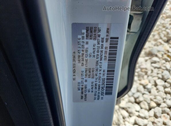 JM3KFADM6L0842489 2020 MAZDA CX-5 White Вид наклейки з VIN-кодом