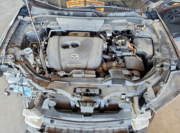 JM3KFADM7J0312240 2018 MAZDA CX-5 Черный Вид задней части салона