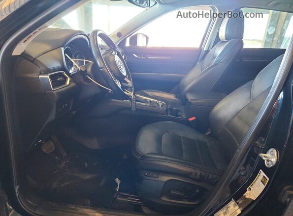 JM3KFADM7J0312240 2018 MAZDA CX-5 Черный Вид салона спереди
