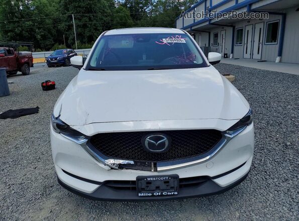 JM3KFADM7J0464518 2018 MAZDA CX-5 White Front view