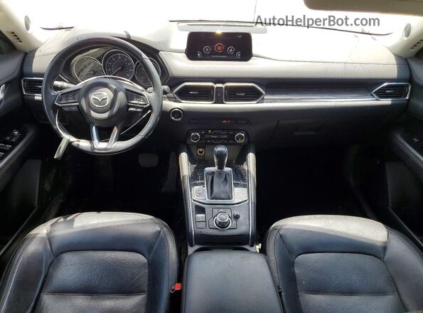 JM3KFADM7J0464518 2018 MAZDA CX-5 White Dashboard view